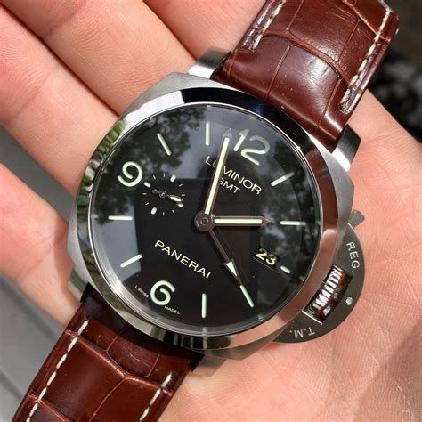 panerai 320 gmt|panerai luminor 1950.